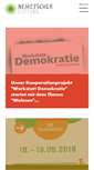 Mobile Screenshot of nemetschek-stiftung.de